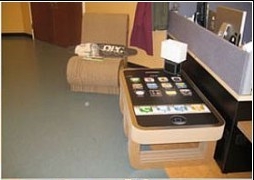 iPhone coffee table - чаепитие в стиле Mac